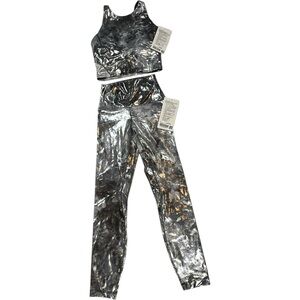 NWT RARE SET lululemon Align High-Neck Tank‎ *Shine & Leggings  Size 2